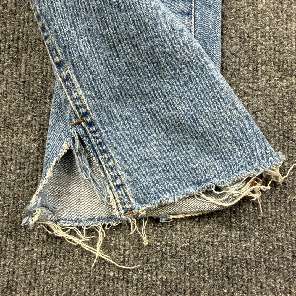 Madewell Distressed Women’s High Rise Cropped Skinny Jeans, Size 37 - Picture 7 of 13